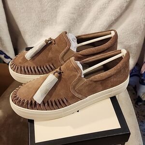 Women's J Slides Aztec Winny Suede size 8 NWT